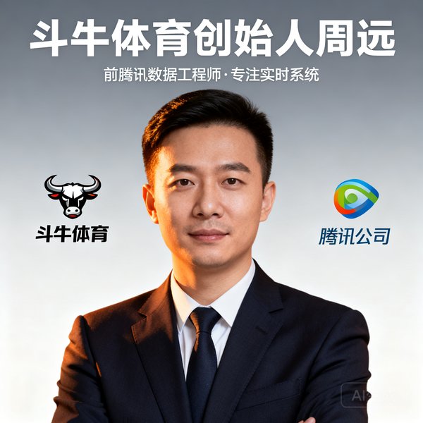 斗牛体育创始人周远，前腾讯数据工程师，专注实时系统
